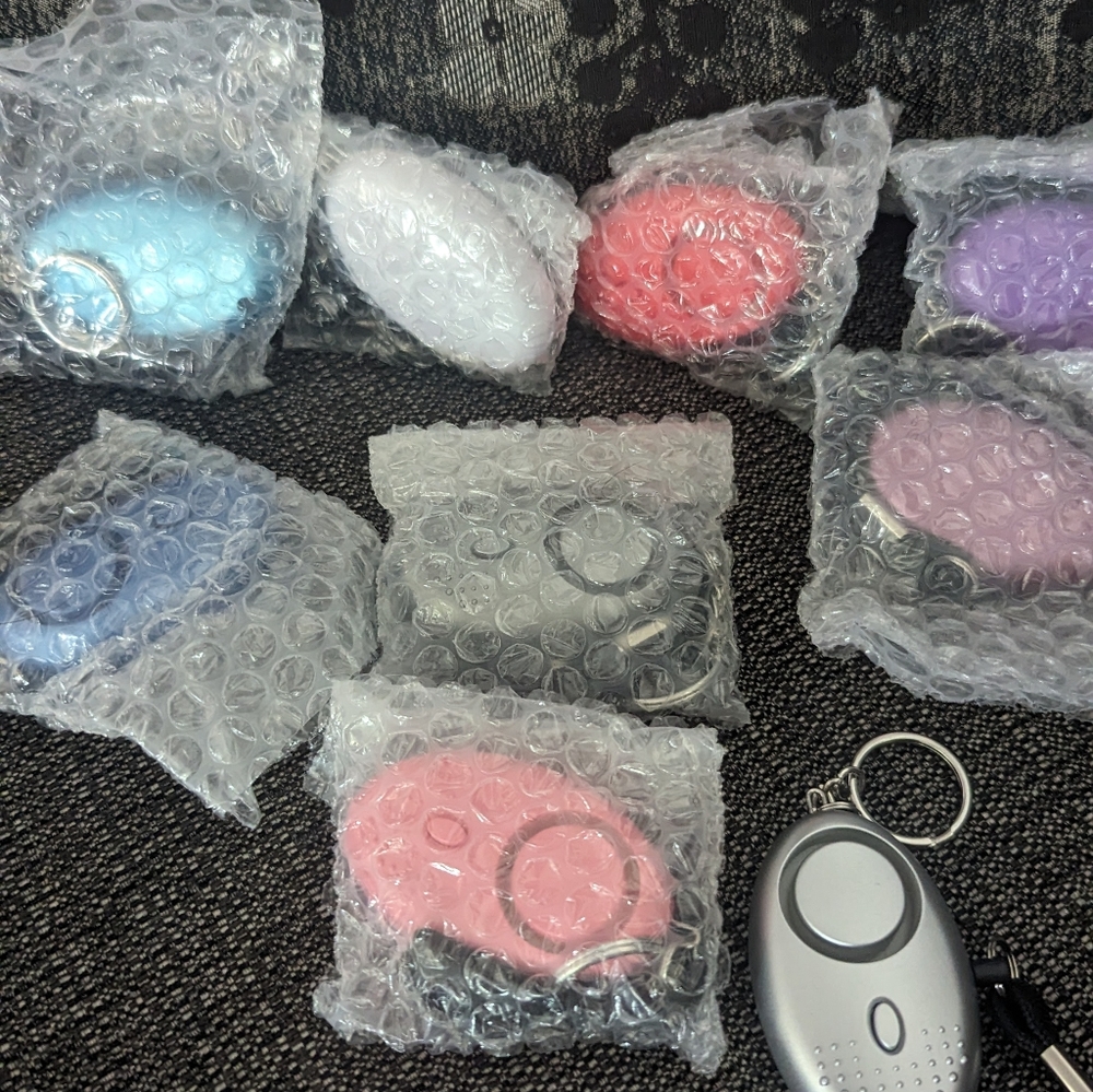 Alarm keychains